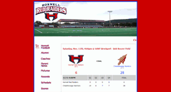 Desktop Screenshot of hornellfootball.com